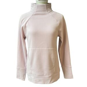 Fabletics Ling Pink Mock neck Pull Over Sweater Size: XS‎